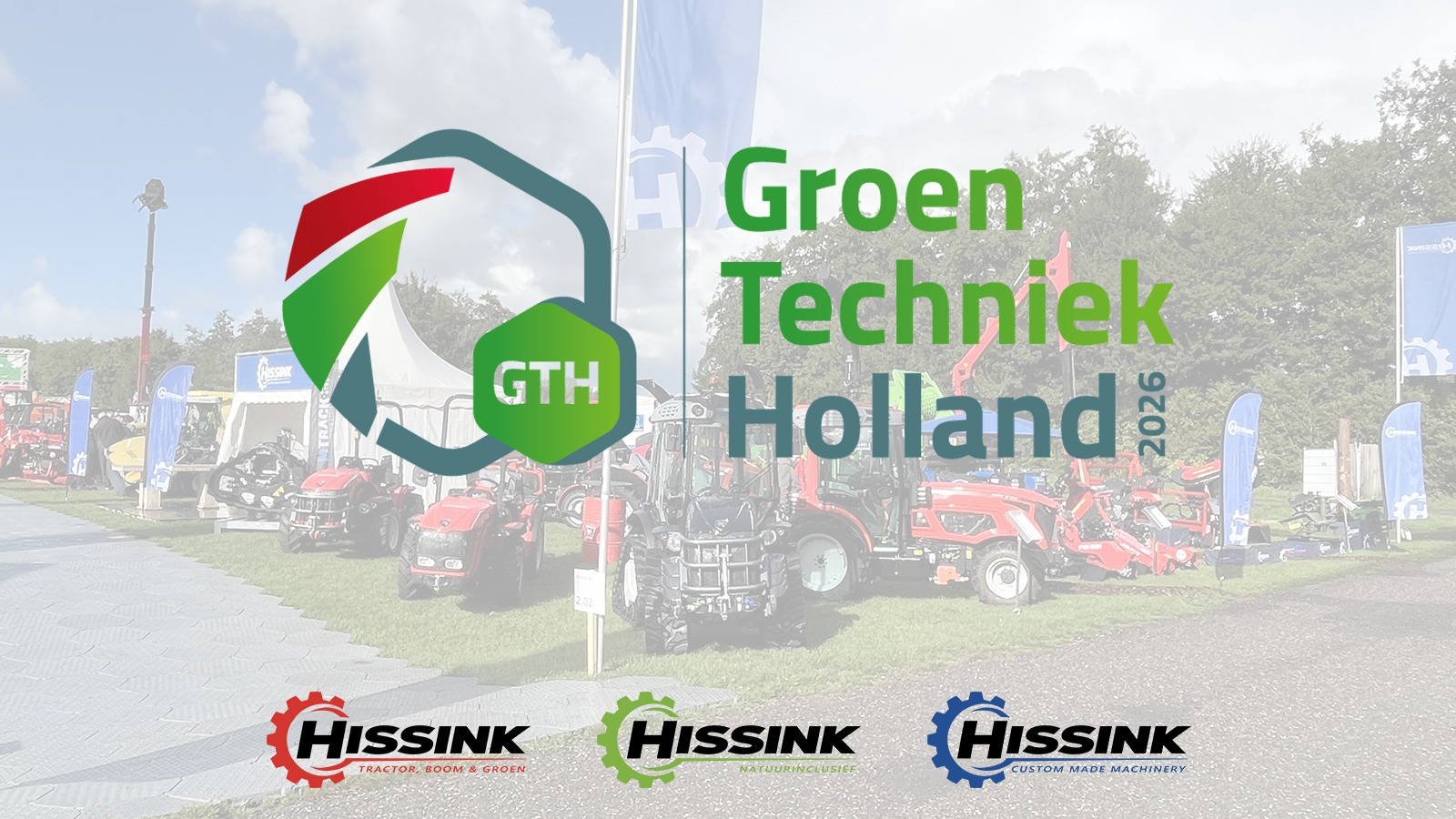 Bezoek ons op GroenTechniek Holland!
